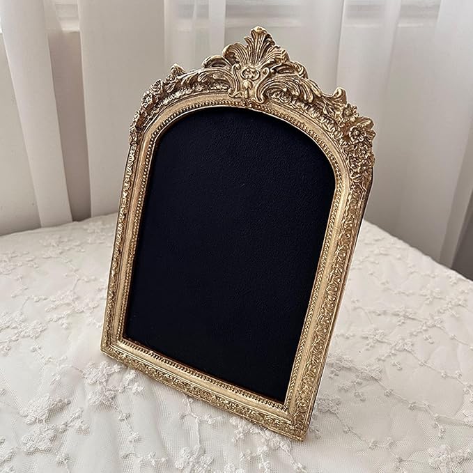 Vintage Styles Jewelry Display Stand Photo Frame Earring Necklace Holder Flannel Lining Resin Structure Home Shop Decors