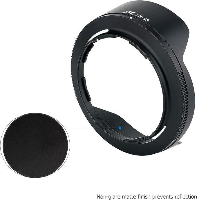 Petal Style Bayonet Lens Hood Shade for Nikon NIKKOR Z 24-50mm f/4-6.3 Lens on Nikon Z5 Z6 Z6 II Z7 Z7 II Replace Nikon HB-98
