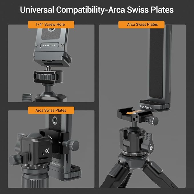Tripod Mount Adapter for iPad, Aluminum Tripod Mount Holder for Tablet,Tablet Tripod Mount with 1/4" Screw,Universal Tripod Mount for iPad Mini,Compatible with 4.7"-12.9" Most Tablet