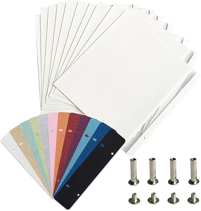 Vienrose Photo Album Self Adhesive Refill Pages for 13x12.6 inch Photo Album (10 Sheets/ 20 Pages)