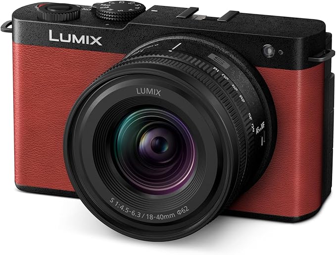 Panasonic LUMIX S9 Full-Frame Mirrorless Camera with S 18-40mm F4.5-6.3 Lens, Compact, Lightweight Body, Perfect for Social Media and Travel, DC-S9NR9