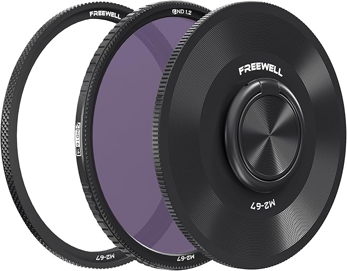 Freewell 67mm Natural Density ND16 (4 f-Stops) ND1.2 Camera Filter Compatible with M2 Series