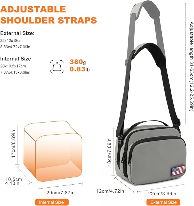 TULLIO Besnfoto Camera Bag Small Purse Crossbody Camera Shoulder Case Waterproof Canvas Cute Compact Photography Bag for Mirrorless DSLR SLR