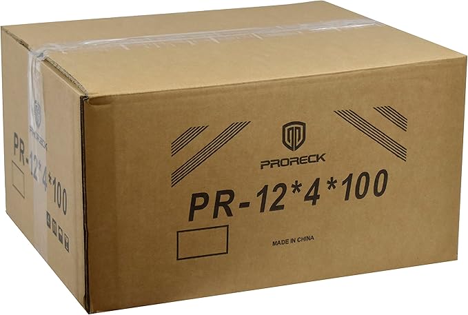 PRORECK 12-Channel Low Profile XLR Send Circuit Board Snake Cables, XLR Splitter Cable for Live, Recording, Stage, Studio, 100 Feet Long