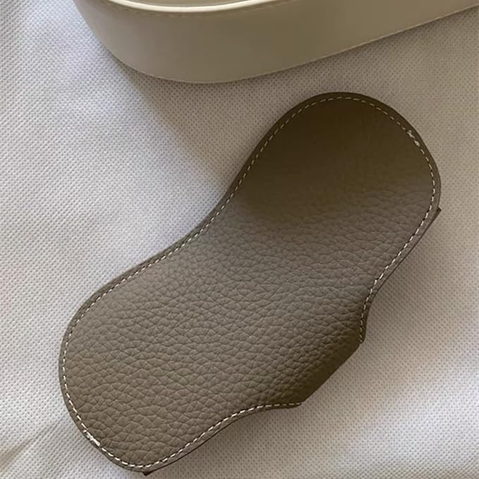 YUANYU Leather Glasses Case Holder Portable Slim Sunglasses Pouch Soft Eyeglasses Eyewear Sleeve For Women Men Lightweight