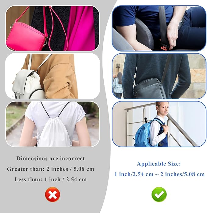 Shoulder Strap Cushion Universal Shoulder Strap Pad for Bags, Black Large Breathable Shock Absorption for Bag, Messenger Bags, Backpacks and Purse Non-Slip Thick Cushion with Foam