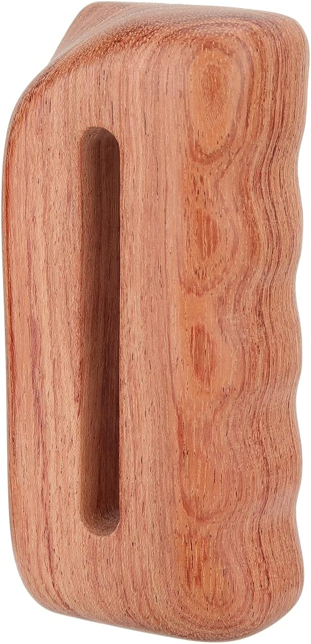 CAMVATE Wooden Hand Grip with 1/4"-20 Mounting Groove for DSLR Camera Cage Kit(Left Hand) - 2828