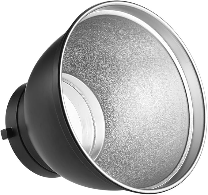 Andoer 7" Standard Reflector Diffuser Lamp Shade Dish with 60° Honeycomb Grid for Bowens Mount Studio Strobe Flash Light Speedlite (Without Soft Cloth)