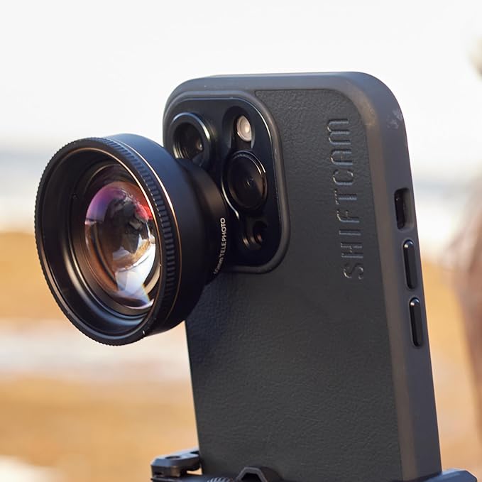 Shiftcam | LensUltra 60mm Telephoto Lens - 2X Magnification, 30-40cm Focus Distance - Capture Distant Beauty, Flattering Portraits, Optical Zoom, Premium Design