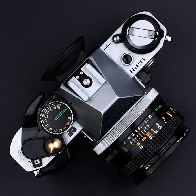 Upscale Delicate Ball Shape Camera Soft Shutter Button, Copper Soft Shutter Release Button 2PCS Golden