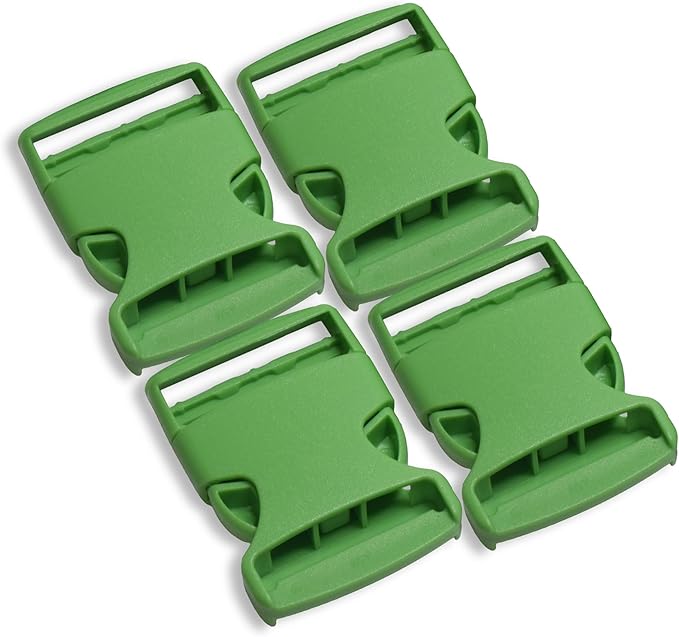 Buckles for Straps Set of 4 Pcs Plastic Buckle Clip Quick Side Release Plastic Fastener