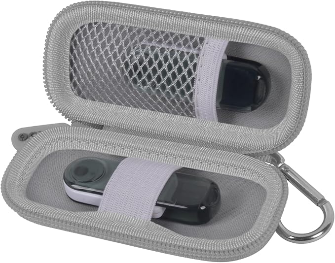 USB Flash Drive Case, SD Card Holder Compatible with Thumb Drive, Memory Cards, SDXC SDHC Storage Bag, Electronic Accessories Organizer for SanDisk for Samsung for Inland (Grey)