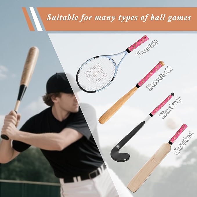 Bat Grip for Baseball & Softball, Precut Bat Tape – Wrap Your Bat