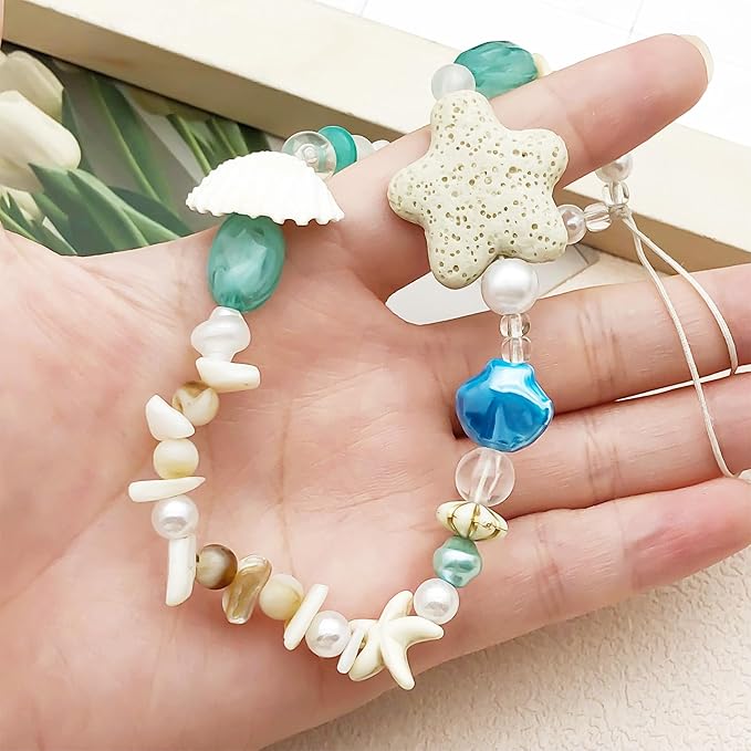 Beaded Camera Wrist Strap Cute Digital Camera Charm Lanyard Phone Chain Keychain Beaded Phone Lanyard Bag Charm