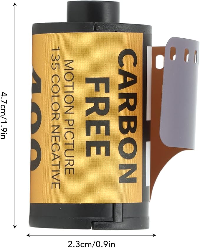 MUNEFE Camera Color Film, Color Neative Film, ISO 320‑400 m HD Camera Color Neative Film for 135 Cameras(8 Sheet)