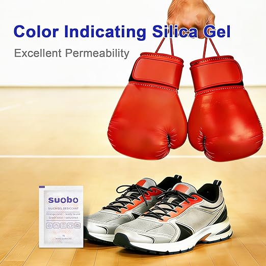 Silica Gel Packets, 5 Gram 120 Packs Moisture Absorbers for Food Grade, Desiccant Packs for Storage with Color Indicating, Rechargeable Silica Packets for Food Storage, Shoe Boxes, 3D Filaments, Safes