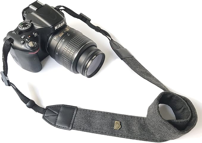 Alled Camera Strap Neck, Adjustable Vintage Soft Camera Straps Shoulder Belt for Women/Men,Camera Strap for Nikon/Canon/Sony/Olympus/Samsung/Pentax ETC DSLR/SLR