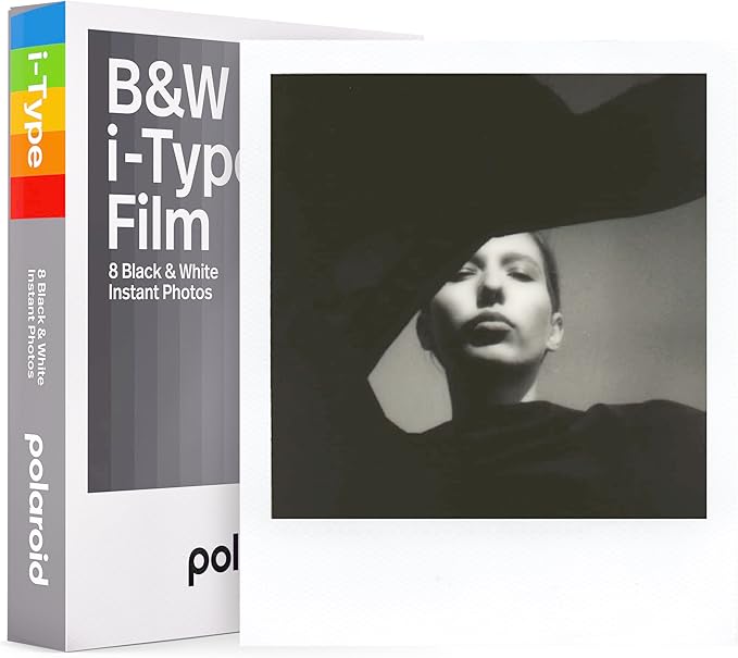 Polaroid B&W Film for I-Type 12 Pack, 96 Photos (6090)