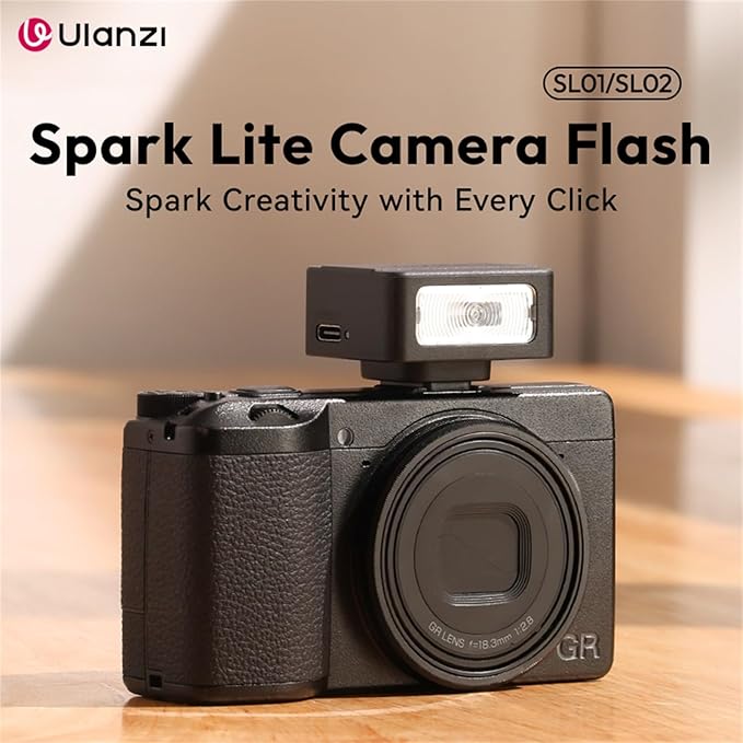 ULANZI HD02 Magic Arm Super Clamp Kit and SL01 Mini Flash