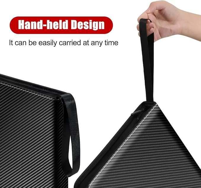eTone Film Negative Storage Box Acid Free Archival Film Bag Album Protector 3 Ring Film Negative Sleeves Binder for 135 35mm 120 4x5 8x10 Negative Sleeves