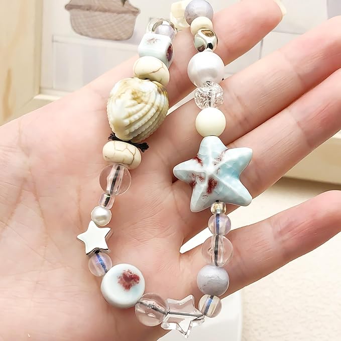 Beaded Camera Wrist Strap Cute Digital Camera Charm Lanyard Phone Chain Keychain Beaded Phone Lanyard Bag Charm