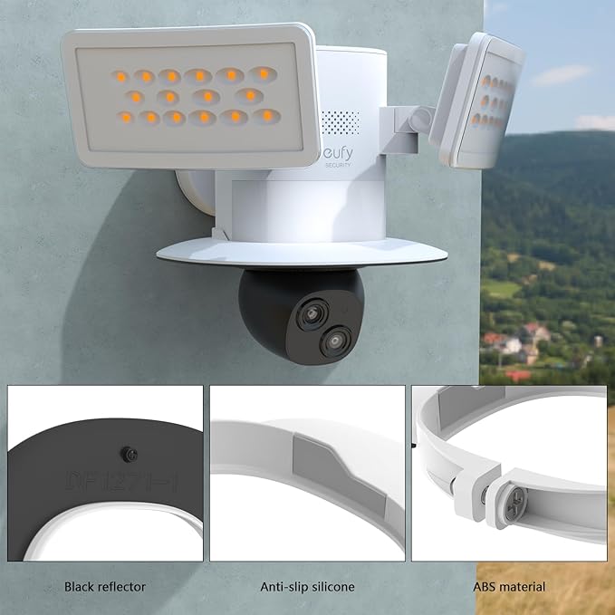 Rain Cover for eufy Floodlight Camera E340 (White)