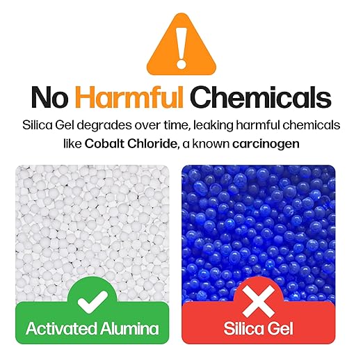 Slice Engineering (2lb) Activated Alumina Desiccant | 10X More Powerful Than Silica Gel | Infinitely Rechargeable | Prevent Wet Filament | Reusable Desiccant | Made in The USA