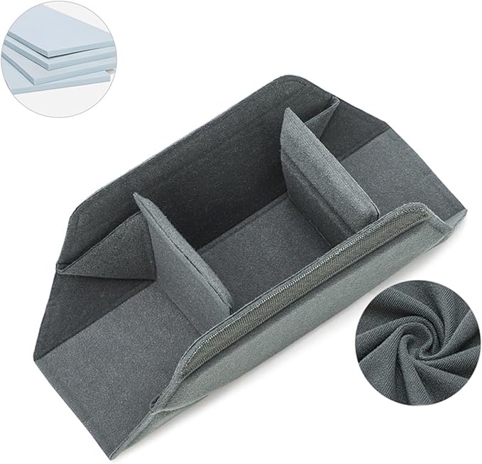 Shockproof Camera Storage Bag Removable Padded Insert Flexible Compartments Foldable Design Equipment Protecting