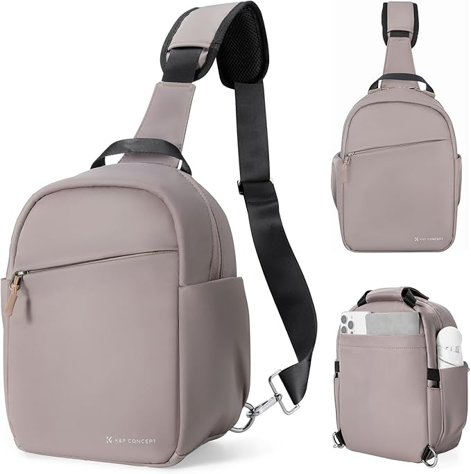 K&F CONCEPT Small Camera Bag for Photographer, Camera Sling Crossbody bag for DSLR/SLR/Mirrorless Camera, Compact Camera Case for Men and Women