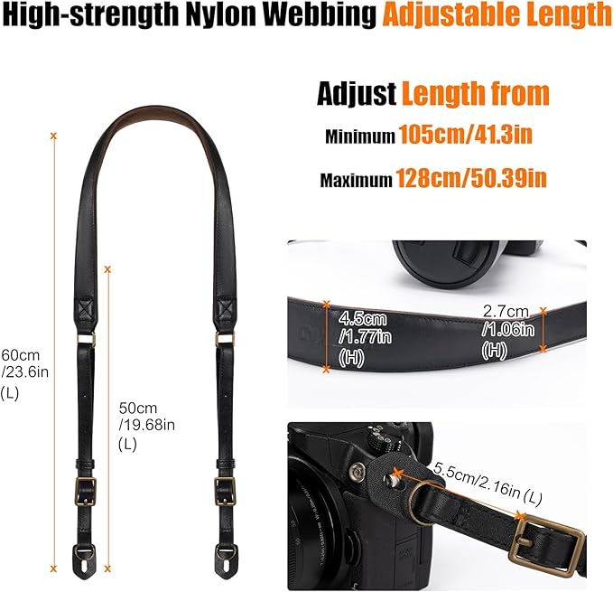 Cwatcun Photographer Camera Strap