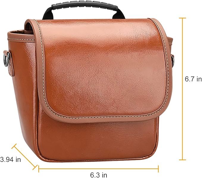 Fintie Camera Bag Compatible with Polaroid Now+ Generation 3/2/1 I-Type, Polaroid Now Gen 3rd/2nd/1st, OneStep 2 VF, I-2 Instant Film Camera Travel Shoulder Case with Adjustable Strap Accessories