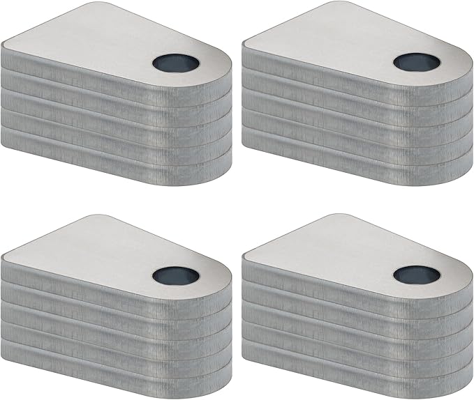 Weld on Tabs,1/2" Hole Weld on Shock Mount tabs,Shock mounts, Steel Weld tabs(20 Pcs)