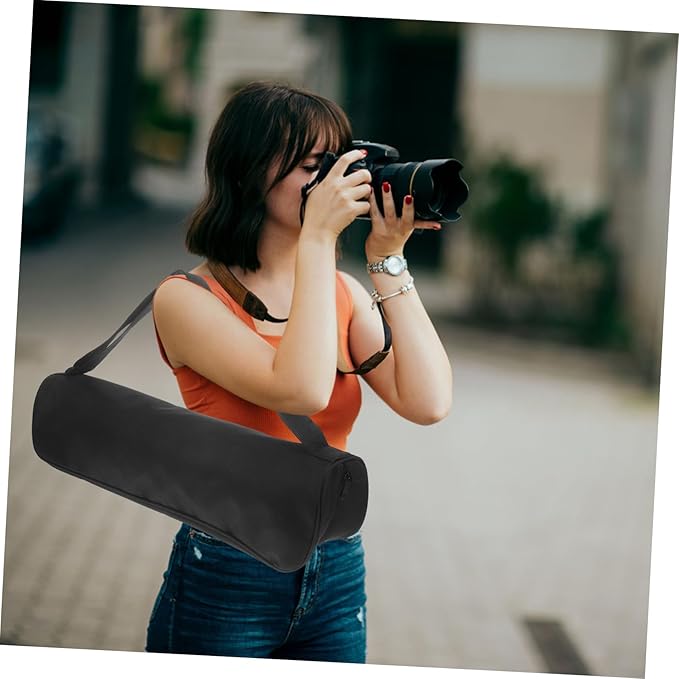 Tripod Carrying Case Shoulder Strap Padded Light Stand Storage Bag for Tripods Mic Stands and Camping Gear Sturdy Tent Pole Carrier for Photographers