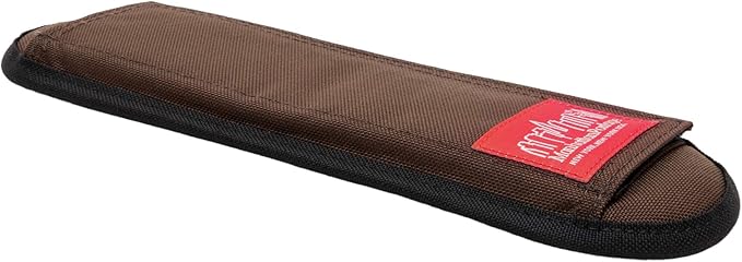 Manhattan Portage Shoulder Pad Hook & Loop Strap with Thick Padding Adjustable 2.5 Inches Wide 1000D Cordura Comfort (Dark Brown)