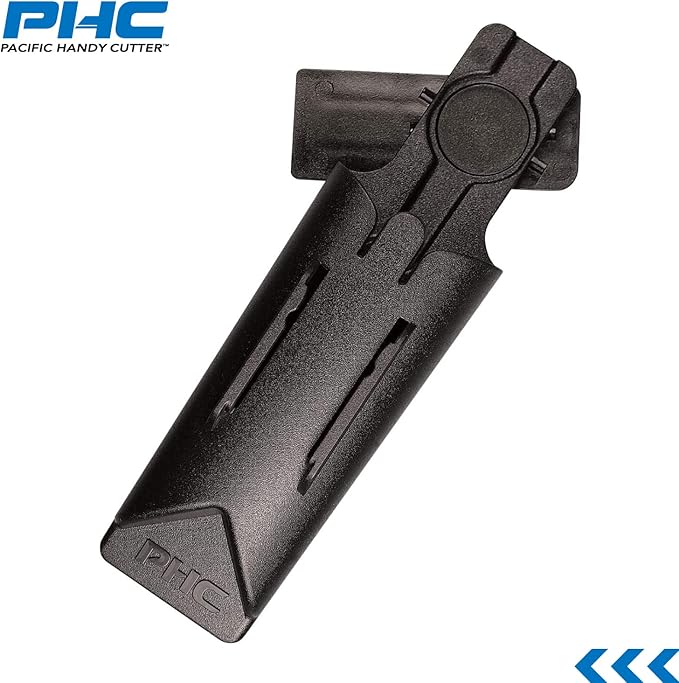 Pacific Handy Cutter UKH423 Plastic Swivel Holster for S5, S4 and S4S, Clips on Belts, Pants and Pockets, Safety Holster for Box Cutters and Utility Knives, Black (New A41005-7)