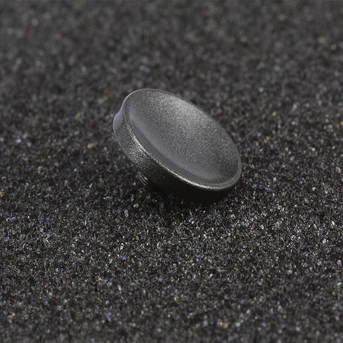 Haoge Metal Shutter Release Button for Canon F-1 Nikon ZF DF M2 F3 Olympus Pen-F PENF Fujifilm X-Pro2 XPro2 X-Pro3 XPro3 X-T30 XT30 X100F X100V XE5 XM5 Concave Surface Gray