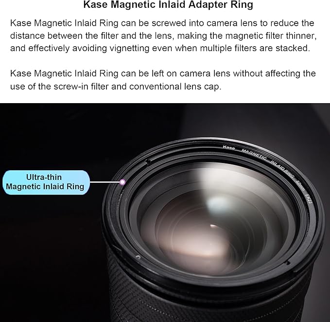 Kase 112mm Wolverine Revolution Plus Magnetic Filters Pro Kit for Nikon Z 14-24mm f/2.8 S Lens, Includes CPL ND1000 Soft GND0.9 Lens Cap & Filter Bag, Shockproof Optical Glass & & Color Coded Rings