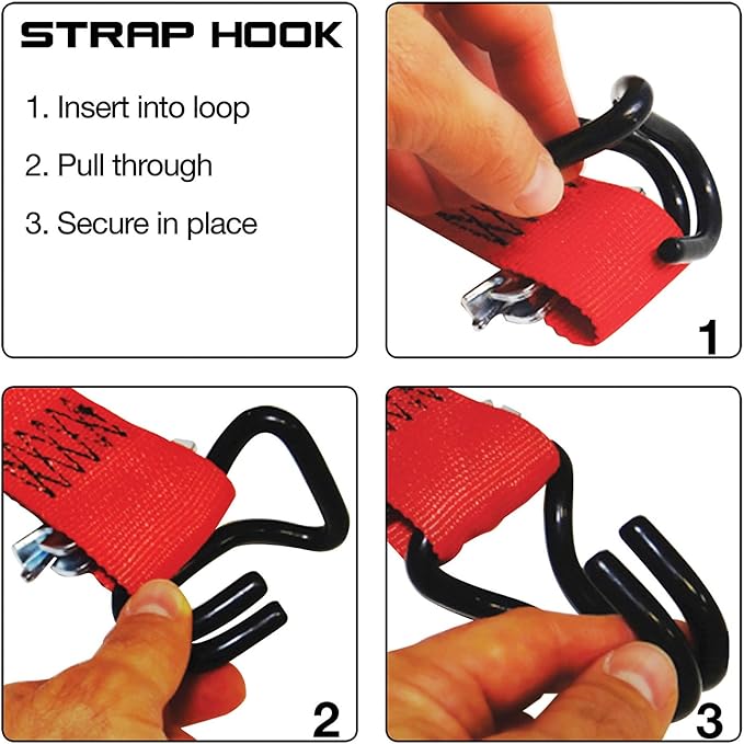 SNAPLOCS with Ratchet Bonus Pack Plus 2" x16' E-Strap System for Trucks and Trailers