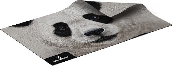 GOGGLESOC Swipeout – Microfiber Lens Cleaning Cloth for Ski & Snowboard Goggles – Reusable, Washable, Eco-Friendly