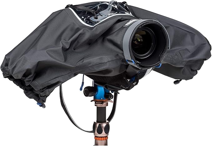 Think Tank Hydrophobia D 24-70 V3 Camera Rain Cover for DSLR and Mirrorless Camera with 24-70mm f/2.8 Lens (Black)