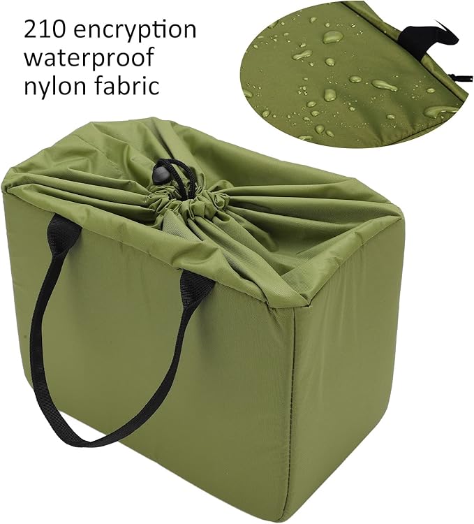 Insert Partition Padded Camera Hand, DSLR SLR Camera, Flexible Lens with Dividers, Nylon Camera for Travel Photography, Shockproof and