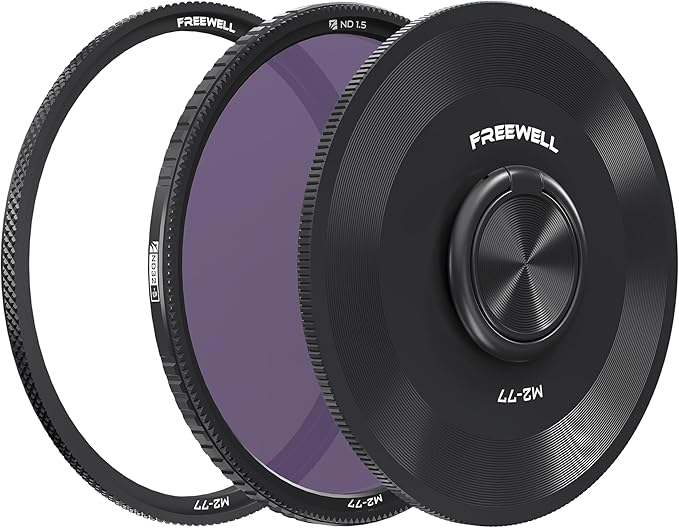 Freewell 77mm Natural Density ND32 (5 f-Stops) ND1.5Camera Filter Compatible with M2 Series