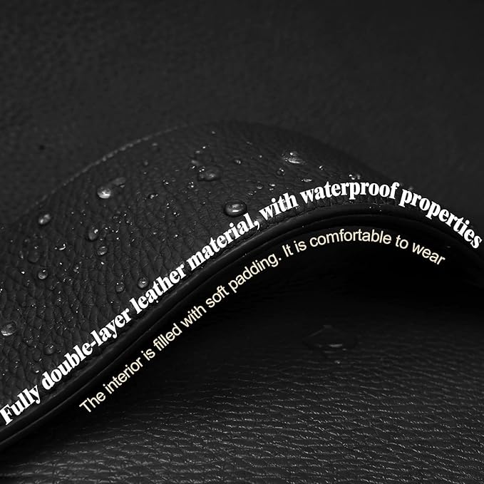 1.8”Wide Camera Strap, Fashionable PU Leather Camera Strap for Sony/Nikon/Canon/Minolta/Panasonic/SLR/DSLR Cameras