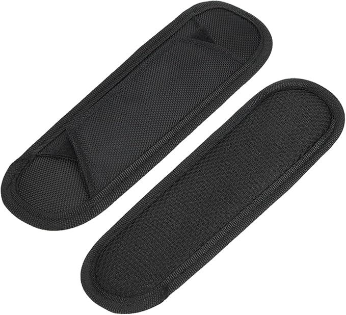 Alomejor Memory Foam Shoulder Strap Pad Padded Cushion Shoulder Strap for Camera Backpack Messenger Laptop Guitar Bag