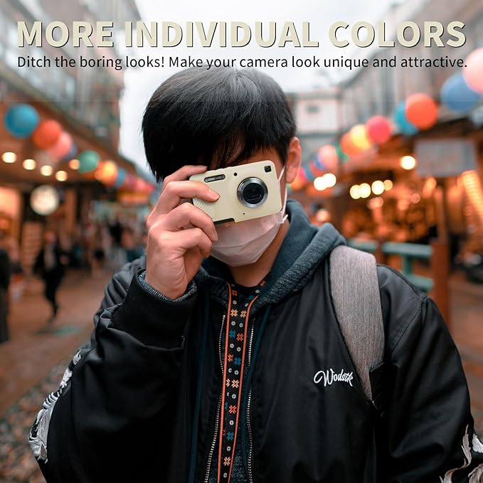 Easy Hood Camera Case for Kodak PIXPRO FZ55, Soft Silicone Cover Anti-Scratch Slim Fit FZ55 DSLR Camera Sleeve Body Skin Travel Protective Case, Beige