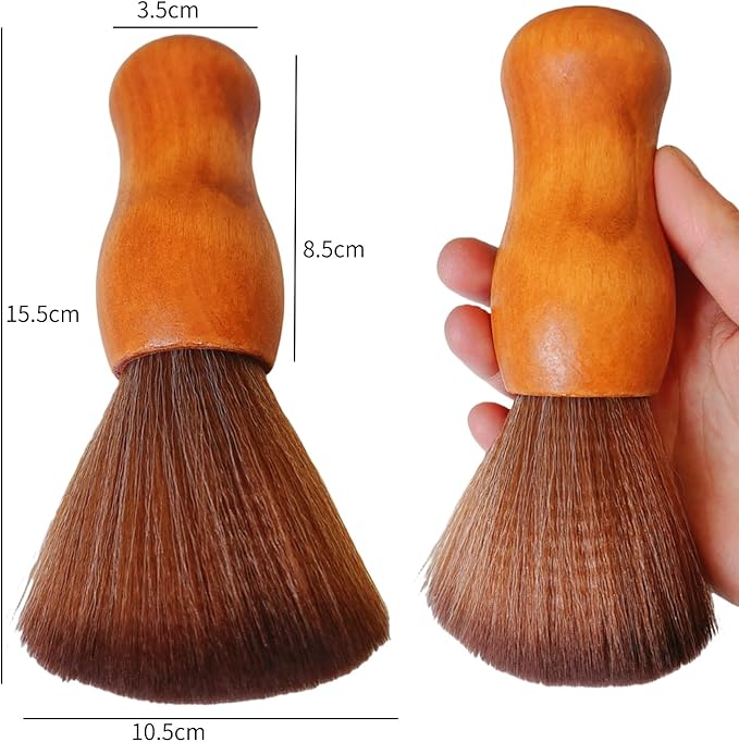 2Pcs Vinyl Record Cleaner Brush,6.2in Anti-Static Dust Cleaning Record Brush for Record Turntable
