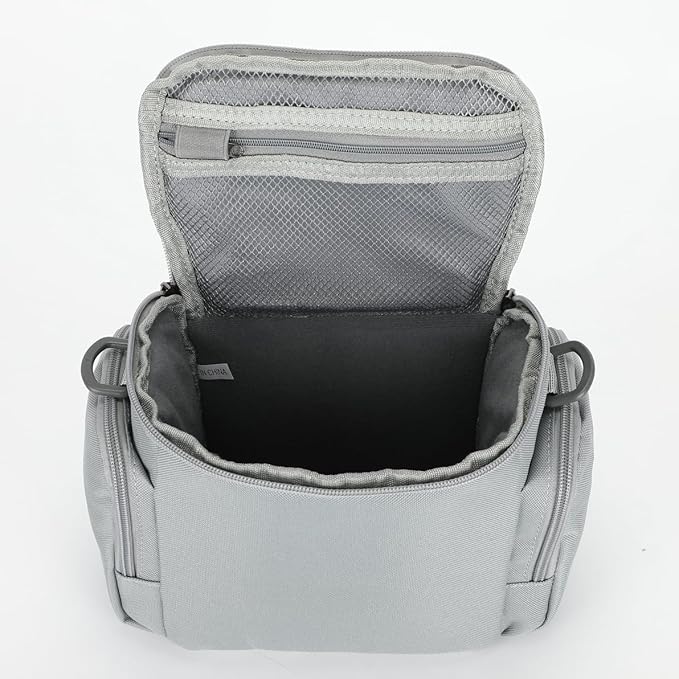 G-raphy Camera Bag Case DSLR SLR Crossbody Sling Photography Bags for Nikon Canon Sony DSLR SLR Mirrorless with Removal Straps(Parma Grey)