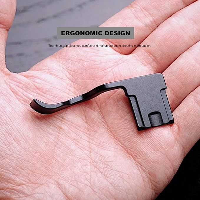 Thumb Grip for Fujifilm XT10 XT20 XT30 XT30 II XT1 XT2 XT3 Camera,Metal Camera Thumbs Up Rest Hand Grip