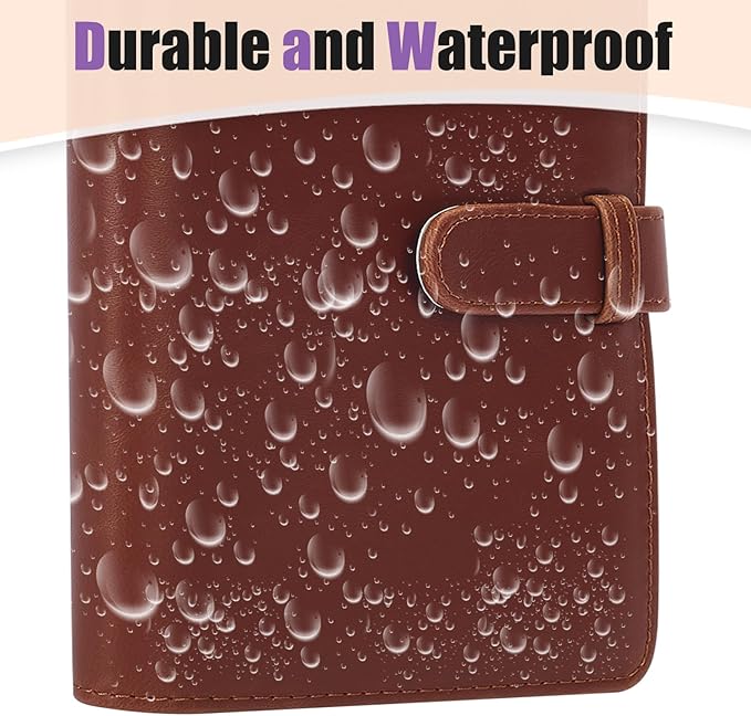 Riosin 108 Pockets Mini Album Compatible with Fujifilm Instax Mini film, Suitable for Instax Mini 12/11/7+/40/9/Evo/Link 2, 2x3"Photo Album for Canon Ivy 2 Printer Kpop Photocard (Brown)
