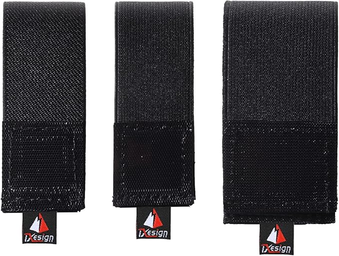 TXEsign Pack of 3 Sizes Hook and Loop Straps/Fastener for Securing Items in the DSLR SLR Camera Backpack/Insert Bag/Video Bag